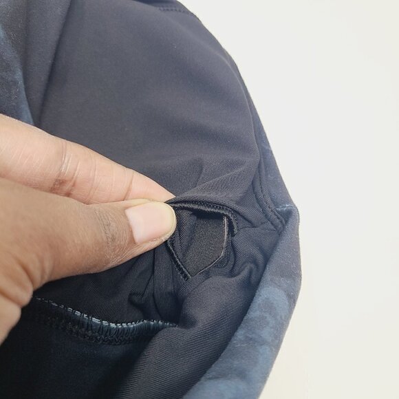 Spyder Active | Women's Black Tie Dyed Racerback Sports Bra (Size Large) - Picture 6 of 11